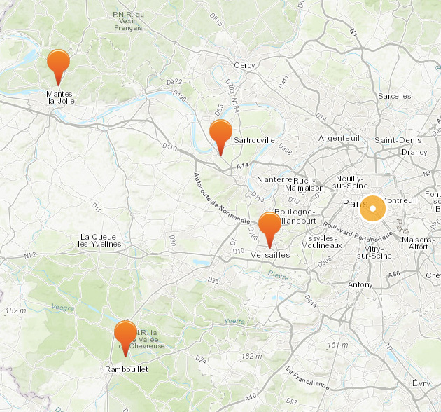 Yvelines : Carte des Experts Dératisation